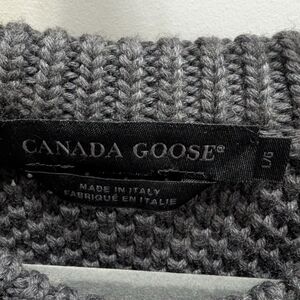 Canada Goose Charcoal Women's Cowl Sweater